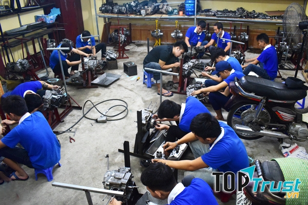 Trung tâm dạy sửa chữa xe máy uy tín ở TPHCM