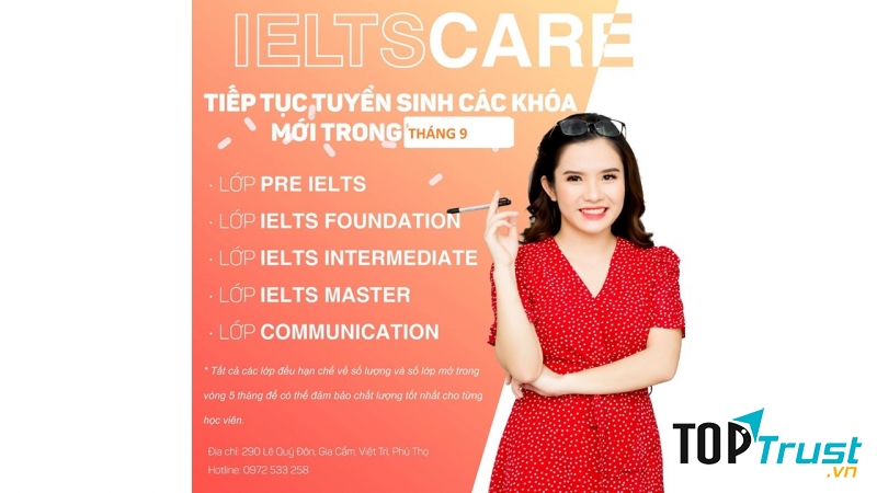 Trung tâm luyện thi ielts tốt nhất TP. Việt Trì, Phú Thọ