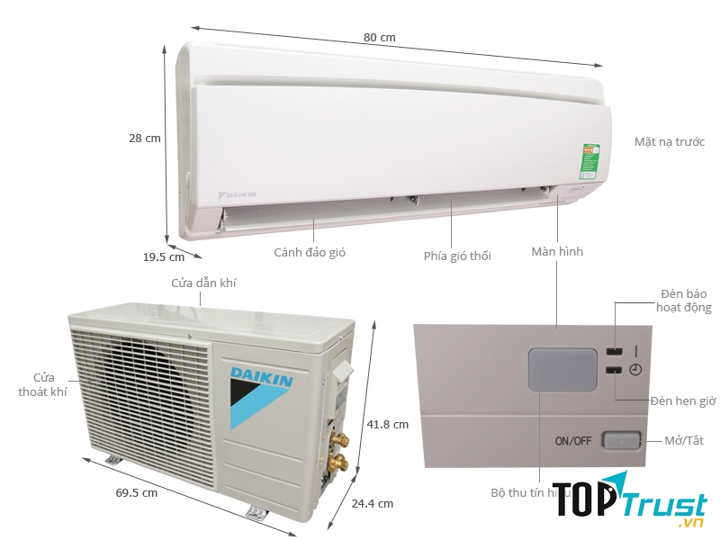 Trung tâm sửa chữa điều hoà Daikin uy tín nhất tại Hà Nội