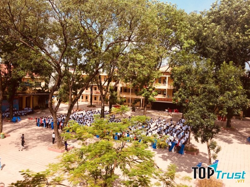 Trường PTTH có khung cảnh sư phạm đẹp tại Hà Nôi