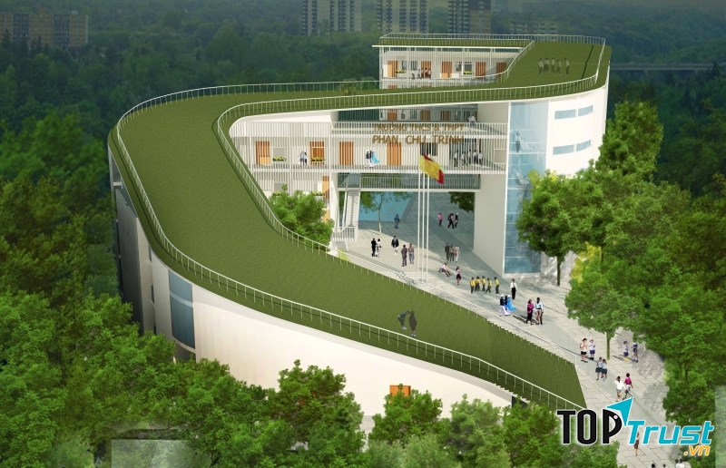 Trường trung học phổ thông có phong cảnh lung linh nhất Việt Nam