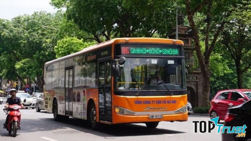 Tuyến xe bus Hà Nội đi sân bay quốc tế Nội Bài