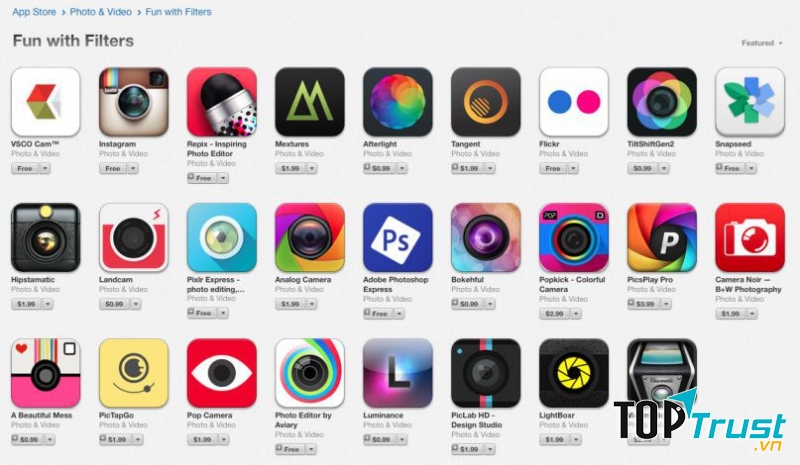 ứng dụng chụp ảnh chuyên nghiệp tốt nhất trên iPhone năm 2018