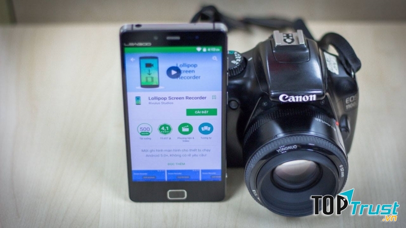 ứng dụng quay màn hình điện thoại tốt nhất