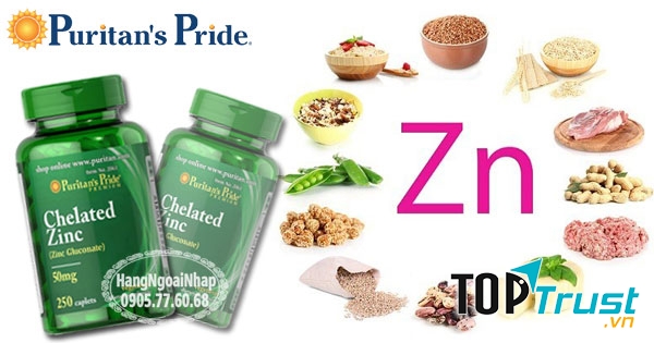 Viên uống bố sung kẽm tốt nhất cho sức khỏe và sắc đẹp.