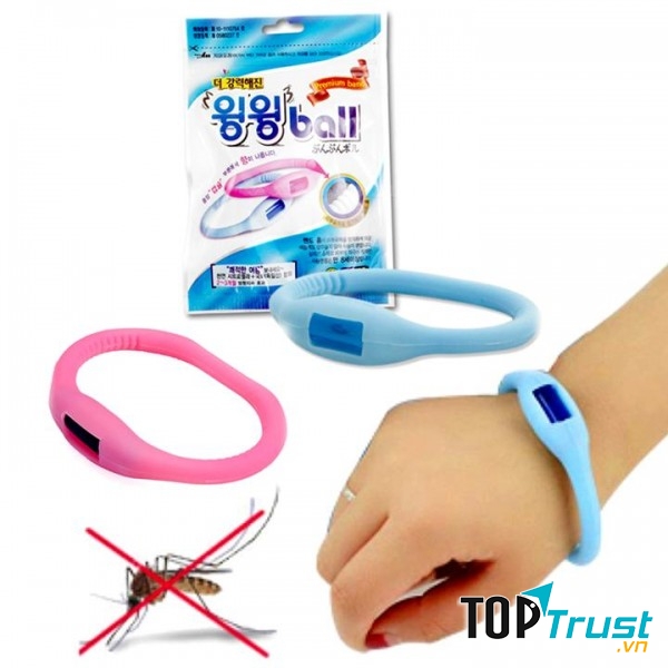 Vòng đeo tay chống muỗi cho bé hiệu quả nhất hiện nay