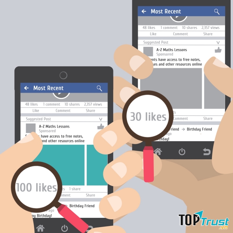 Website giúp bạn tăng like, trao đổi like uy tín nhất hiện nay