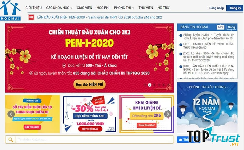 Website ôn thi môn ngữ văn tốt nhất hiện nay
