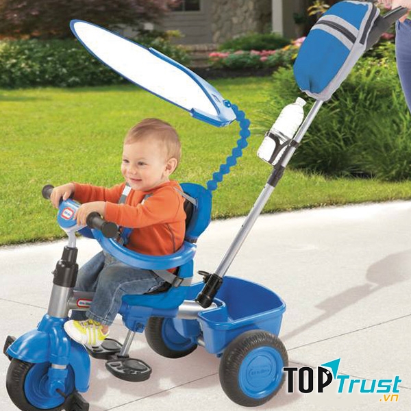 Xe đạp 3 bánh có cần đẩy cho bé được ưa chuộng nhất hiện nay