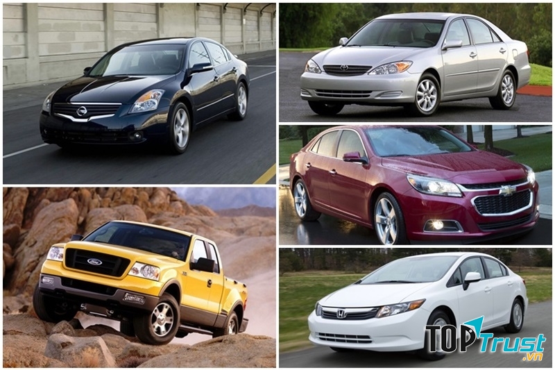 Xe ô tô bán chạy nhất tại Mỹ năm 2016