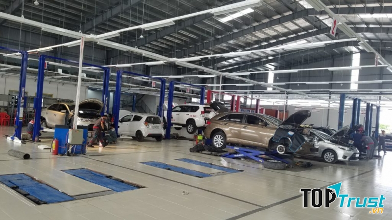 Xưởng/Gara sửa chữa ô tô uy tín và chất lượng ở Bắc Ninh