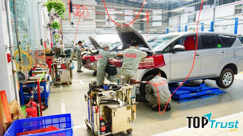 Xưởng/Gara sửa chữa ô tô uy tín và chất lượng ở Tây Ninh