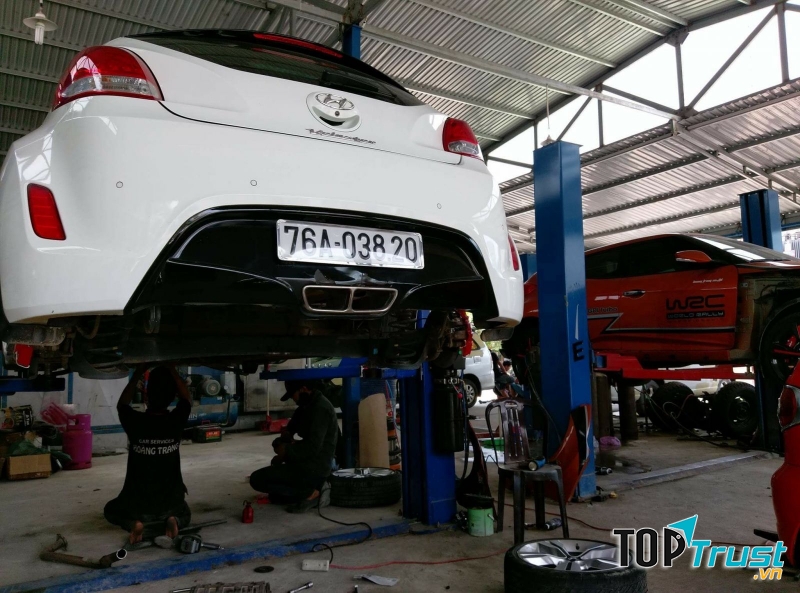 Xưởng/Gara sửa chữa ô tô uy tín và chất lượng ở TP. Buôn Ma Thuột