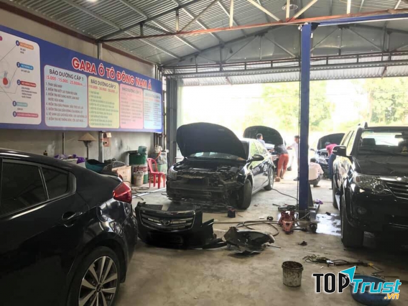 Xưởng/Gara sửa chữa ô tô uy tín và chất lượng ở TP. Hạ Long